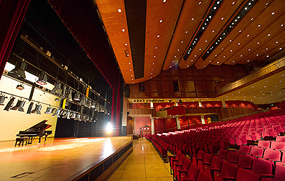 Sideview of the Auditorium